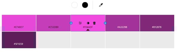 単色配色スキーム