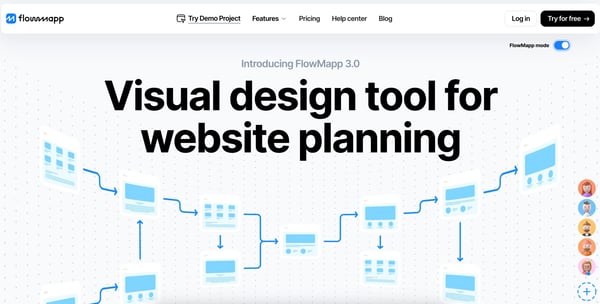 カスタマージャーニー作成ツール「FlowMapp」