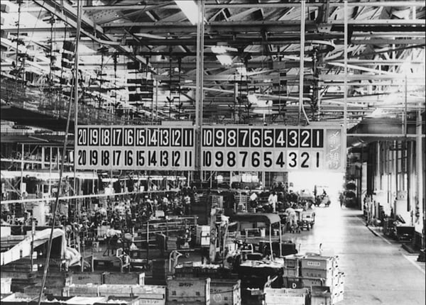 プロダクトアウト全盛時代の「トヨタ生産方式」