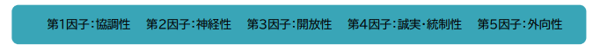 因子について