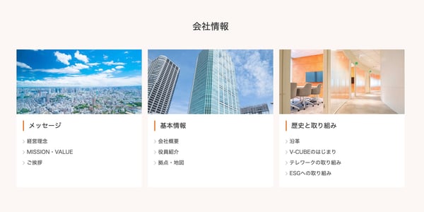 株式会社ブイキューブの会社情報