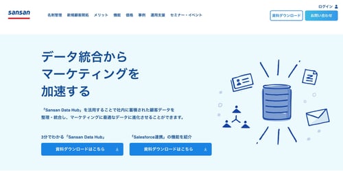 ABMで役立つツール「Sansan」