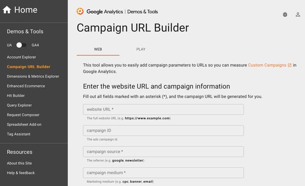 Campaign URL Builder