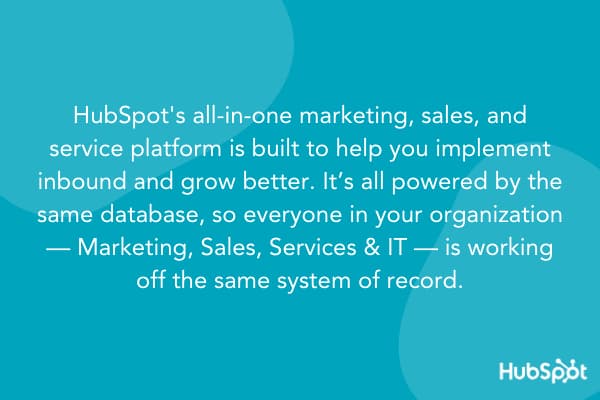 HubSpotのバリュープロポジション