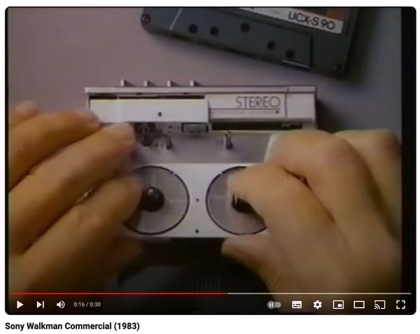 SONY ウォークマンCM