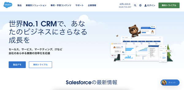 SWOT分析の題材「Salesforce」