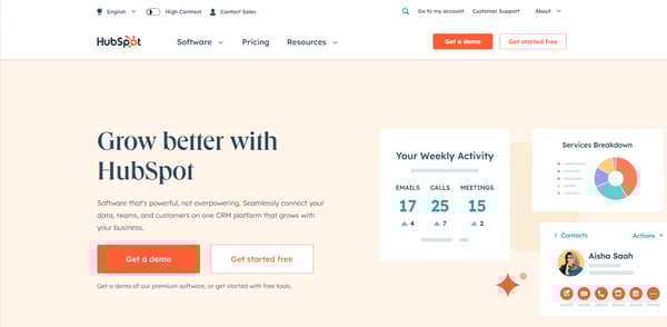 HubSpot公式サイト