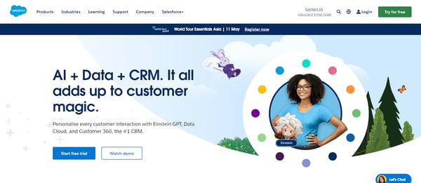 Salesforce公式サイト