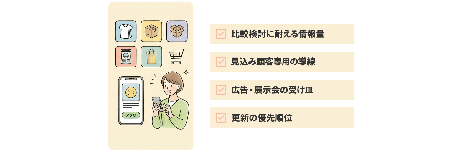 サービスページ訴求に足りていないもの4点